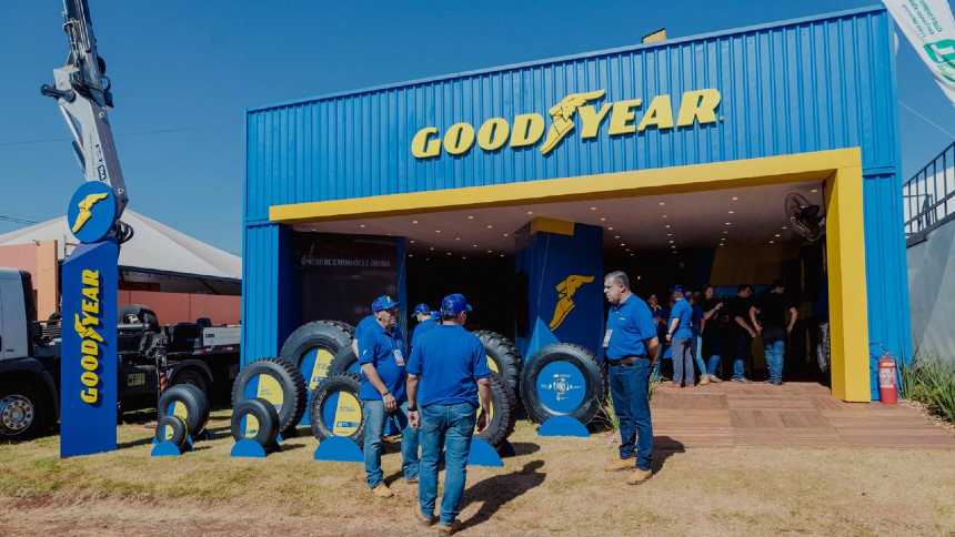 De volta à Agrishow, Goodyear prevê crescimento com produtos voltados ao agro
