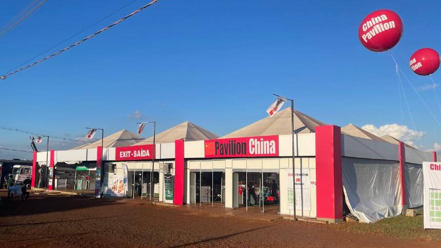 Atrás da muralha, Pavilion China tem idioma e ritmo de negócios próprios na Agrishow