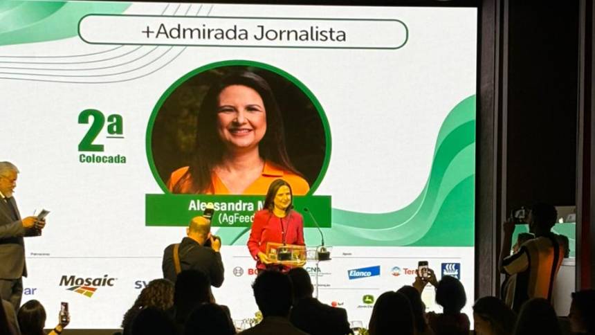 Jornalistas do AgFeed são destaque em premiação dos Mais Admirados da Imprensa do Agronegócio