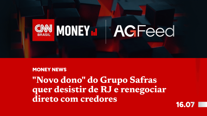 "Novo dono" do Grupo Safras quer desistir de RJ e renegociar direto com credores