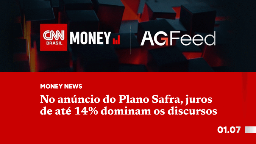 No anúncio do Plano Safra, juros de até 14% dominam os discursos