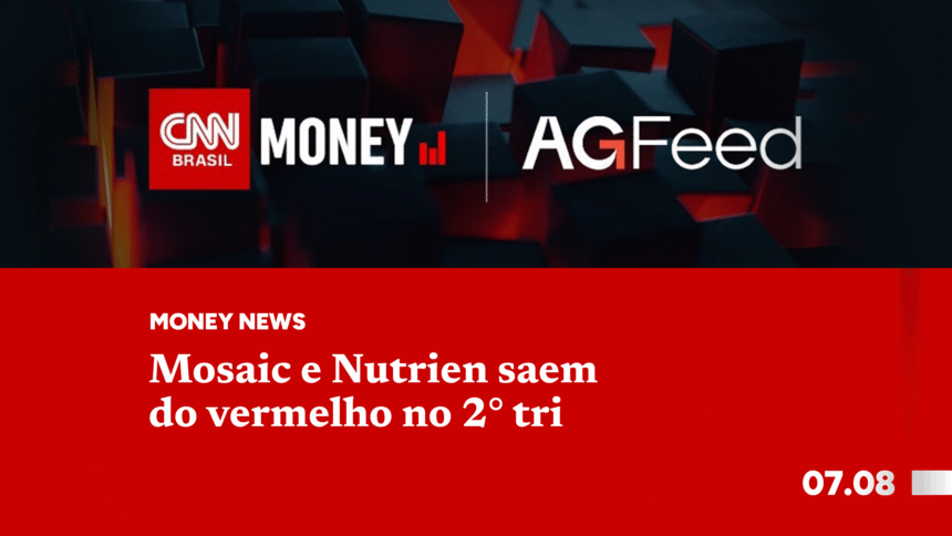 Mosaic e Nutrien saem do vermelho no 2° tri