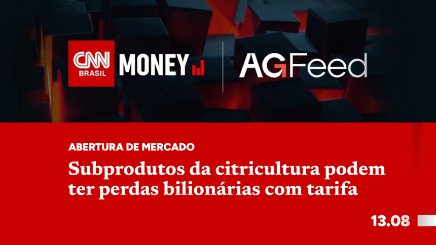 Subprodutos da citricultura podem ter perdas bilionárias com tarifa