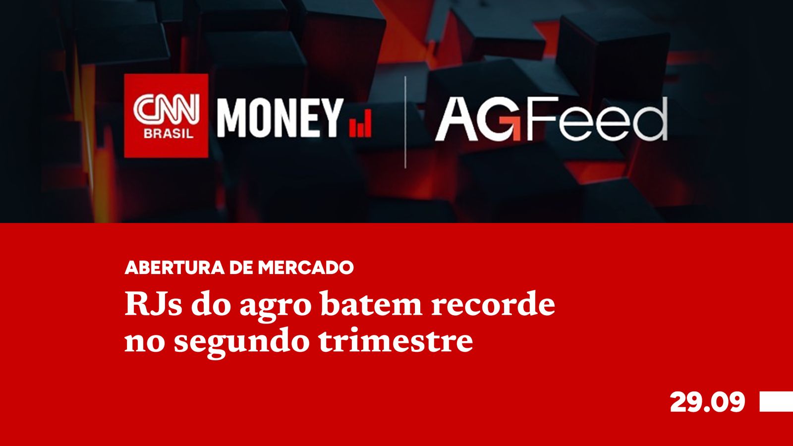 RJs do agro batem recorde no segundo trimestre