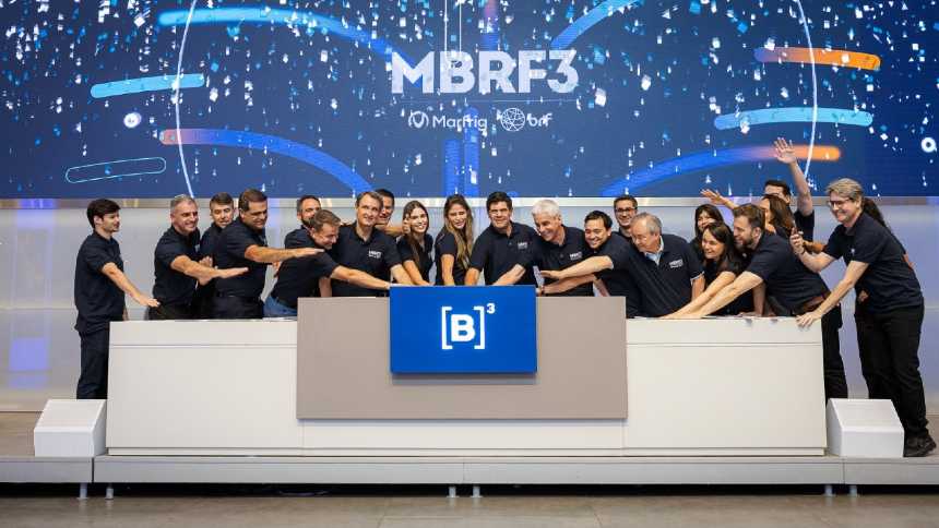 MBRF tem dia indigesto na estreia na Bolsa, com baixa de mais de 6% no pregão