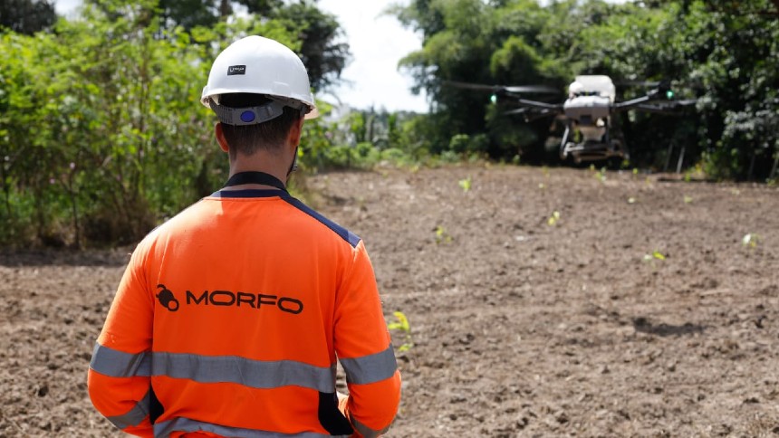 Na COP 30, Morfo quer mostrar ao mundo como restaurar floresta com drones na Amazônia