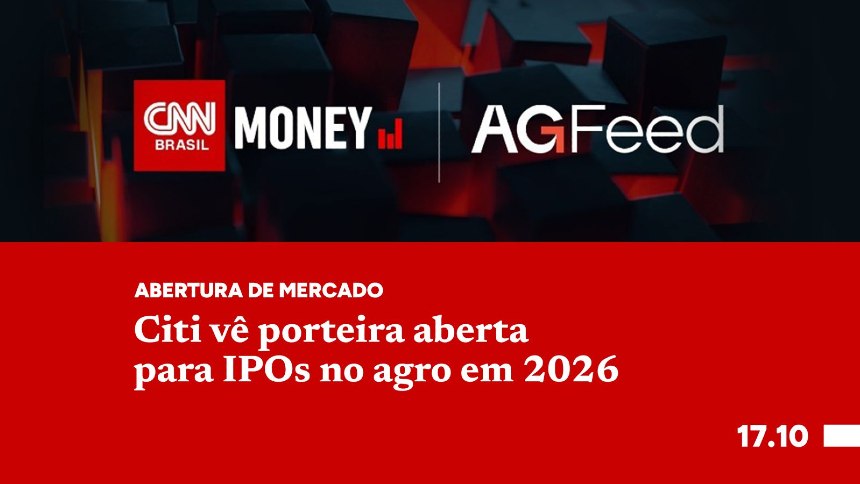 Citi vê porteira aberta para IPOs no agro em 2026