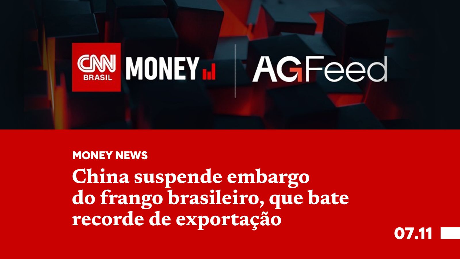 China suspende embargo e deve retomar compras de frango do Brasil