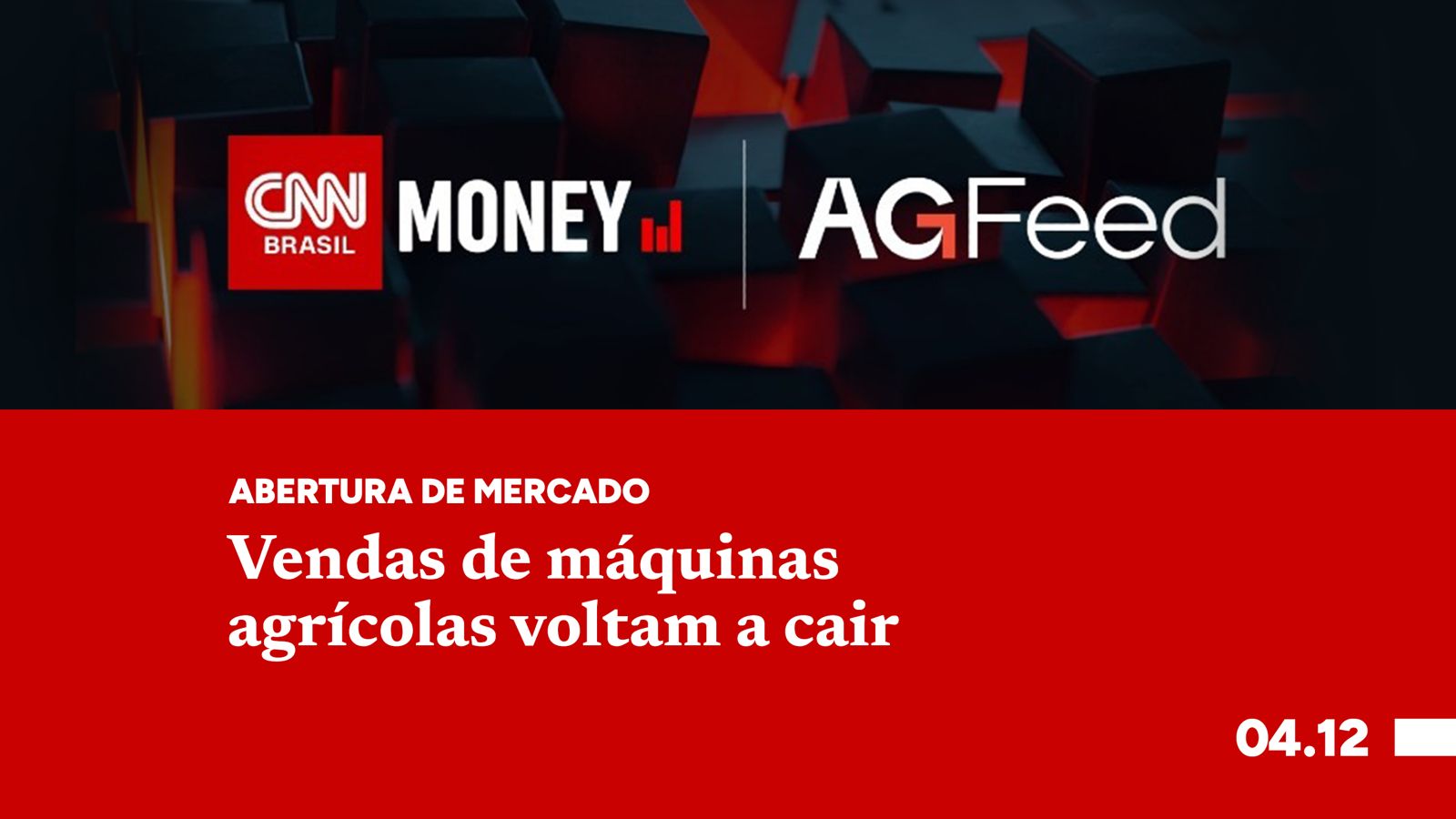 Vendas de máquinas agrícolas voltam a cair