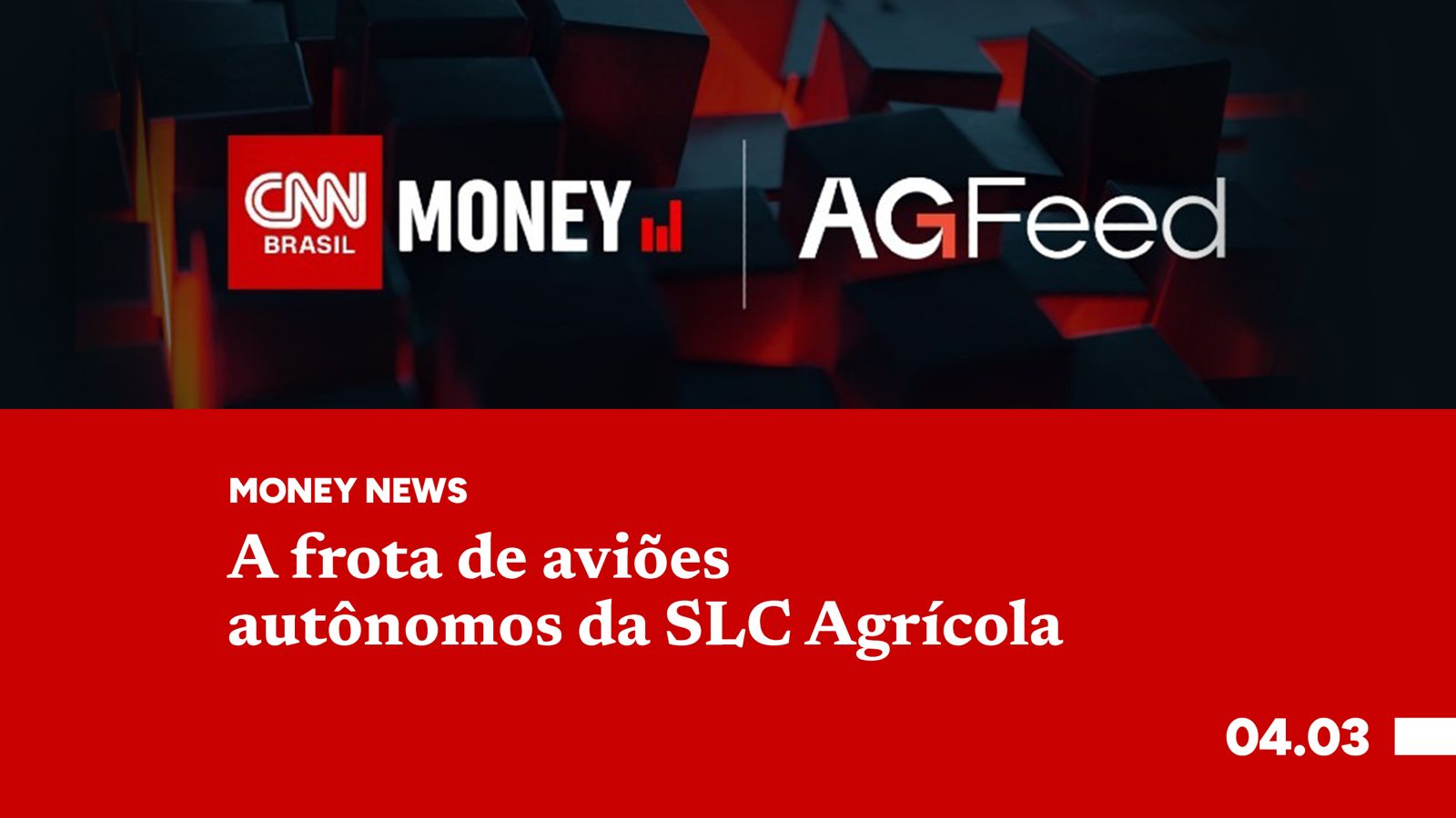 A frota de aviões autônomos da SLC Agrícola