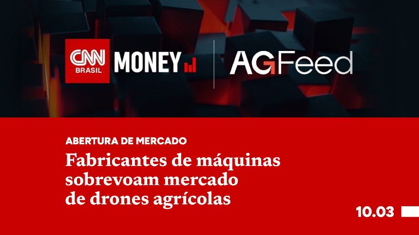 Fabricantes de máquinas sobrevoam mercado de drones agrícolas