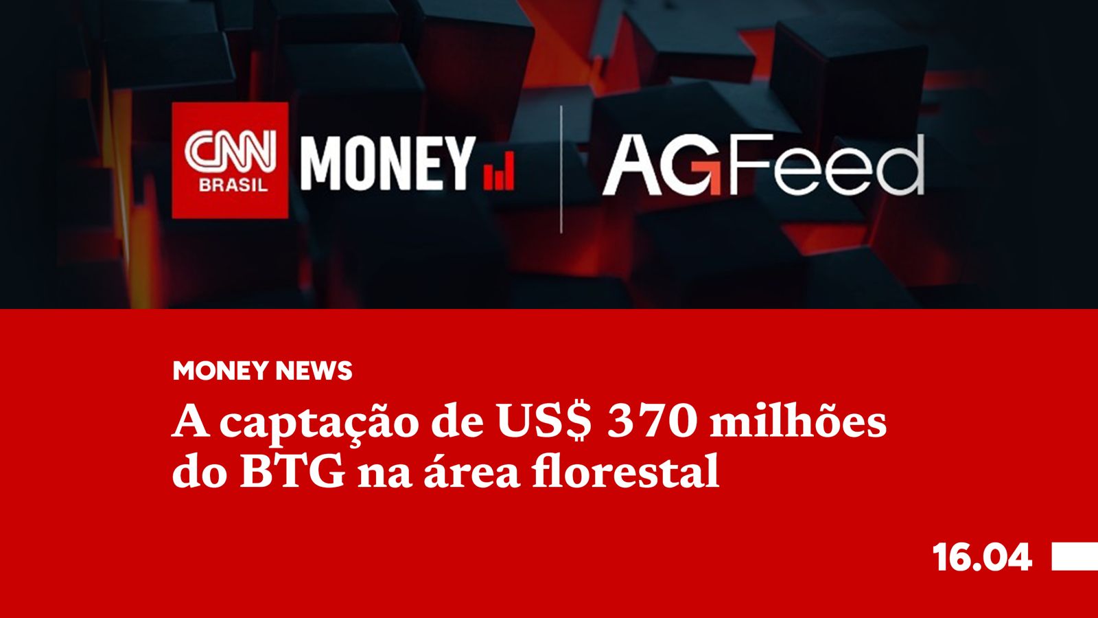 A captação de US$ 370 milhões do BTG na área florestal