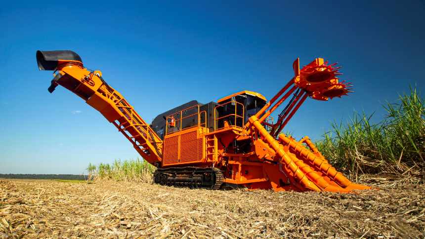 Uma gigante no canavial: Jacto lança Hover 500 e estreia no mercado de colhedoras de cana
