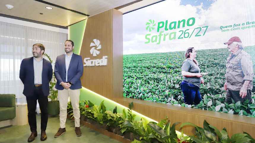 O plano de R$ 72 bi do Sicredi para a nova safra, com mais negócios e aposta reforçada em linhas em dólar