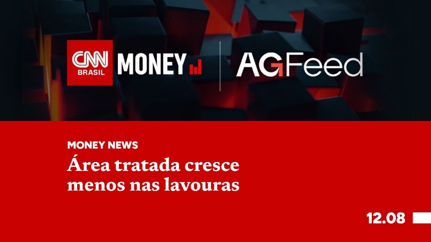 Área tratada cresce menos nas lavouras