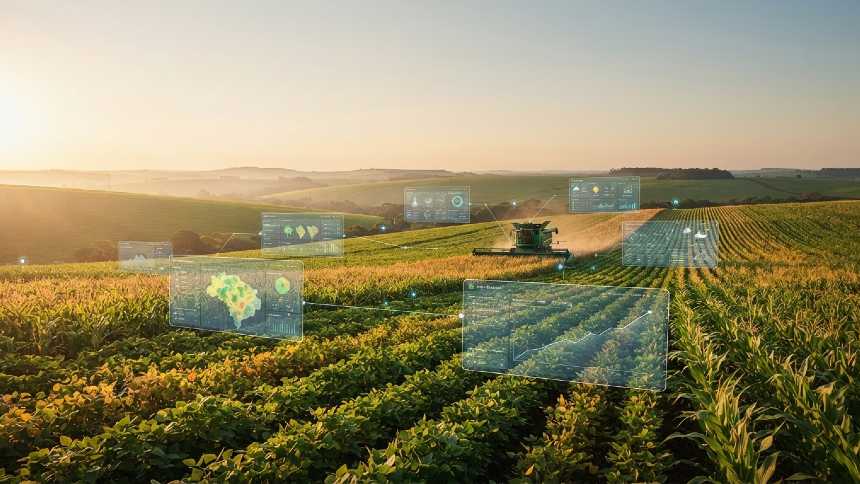 Mais seletivos com gastos, produtores rurais adotam IA com rapidez, aponta estudo da McKinsey